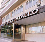 Entrance Hotel Cristallo
